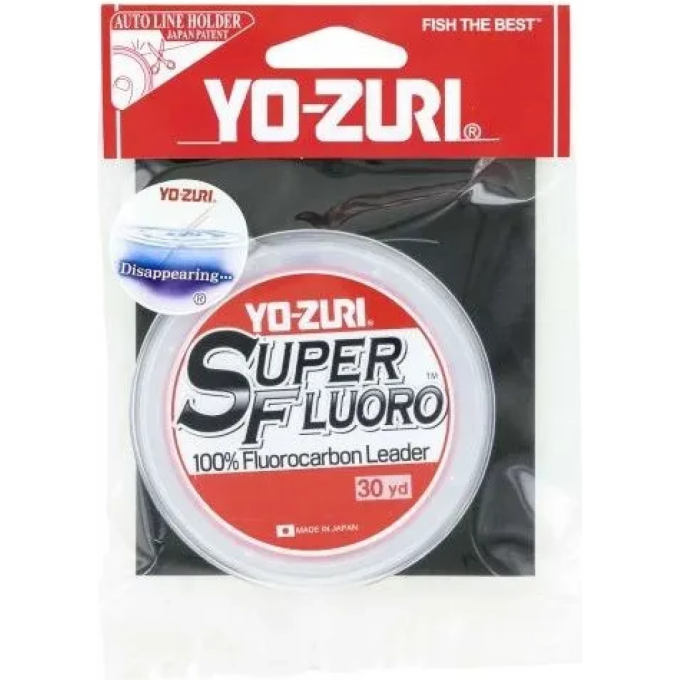 Флюорокарбон YO-ZURI SUPERFLUORO 30YDS 20Lbs 9kg (0.380mm) R1487-NC